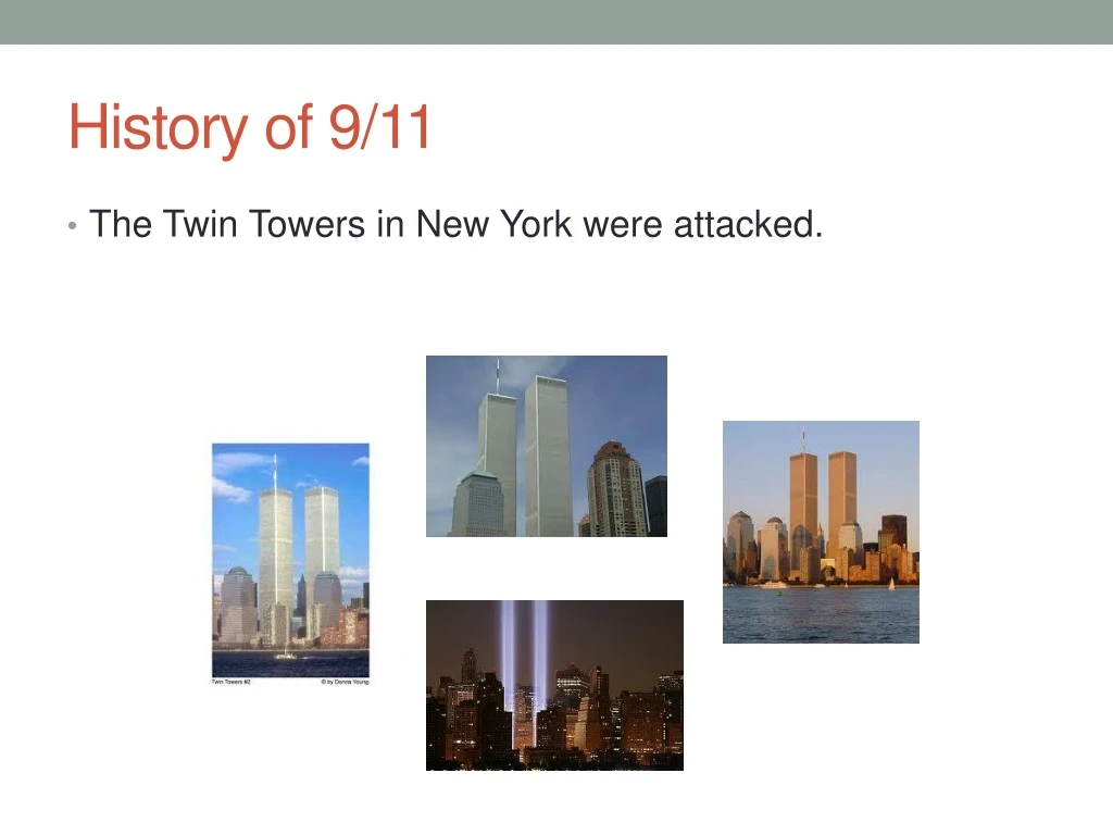 history of 9 11