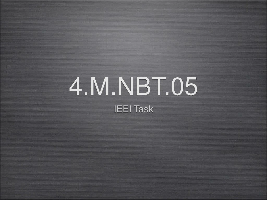 4 m nbt 05