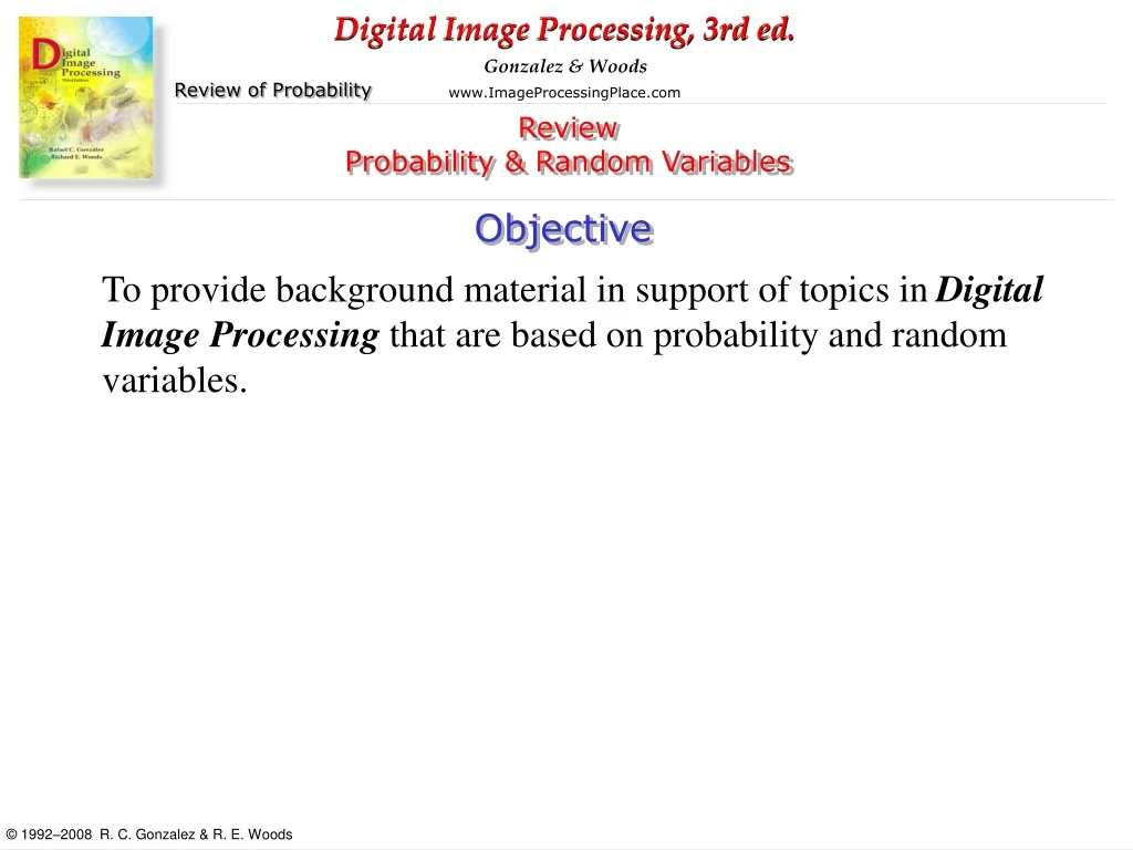 review probability random variables