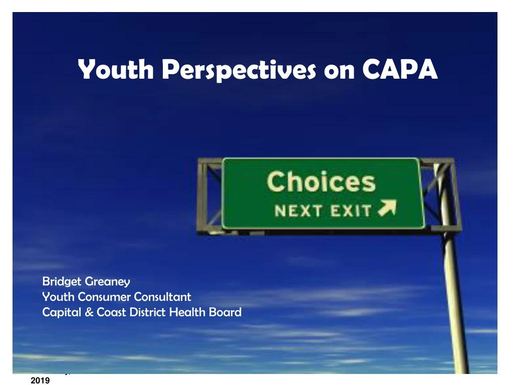 youth perspectives on capa