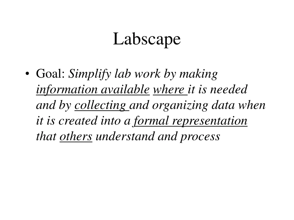 labscape