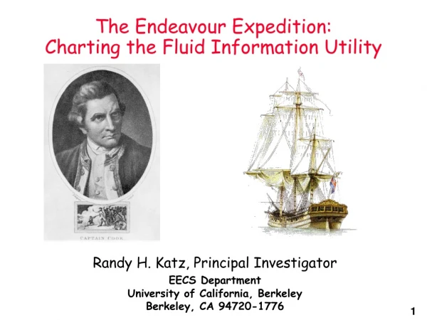 The Endeavour Expedition: Charting the Fluid Information Utility