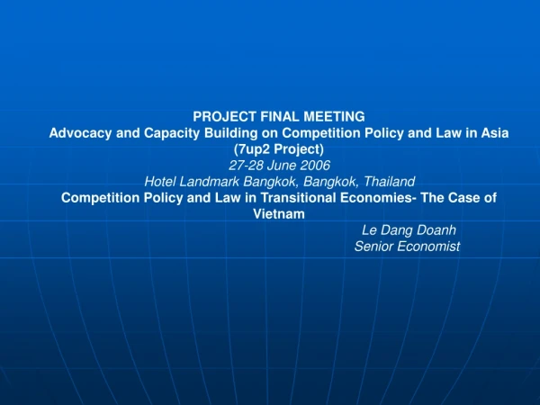 PROJECT FINAL MEETING