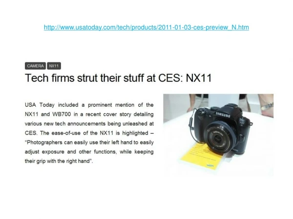 Tech firms strut their stuff at CES