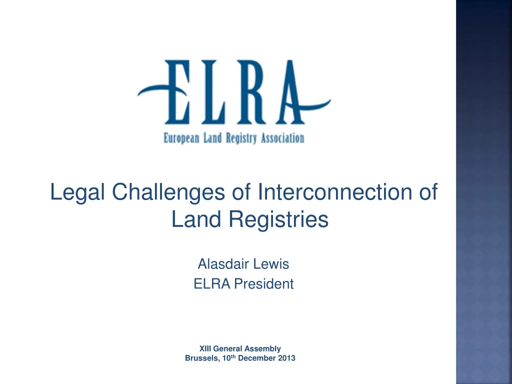 legal challenges of interconnection of land