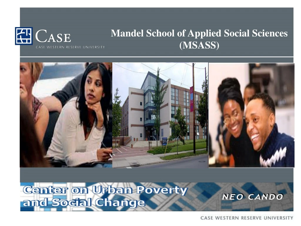 mandel school of applied social sciences msass