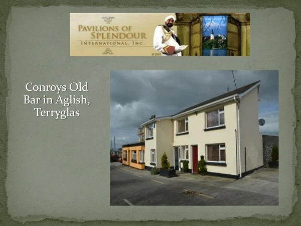 Conroys  Old Bar in  Aglish ,  Terryglas