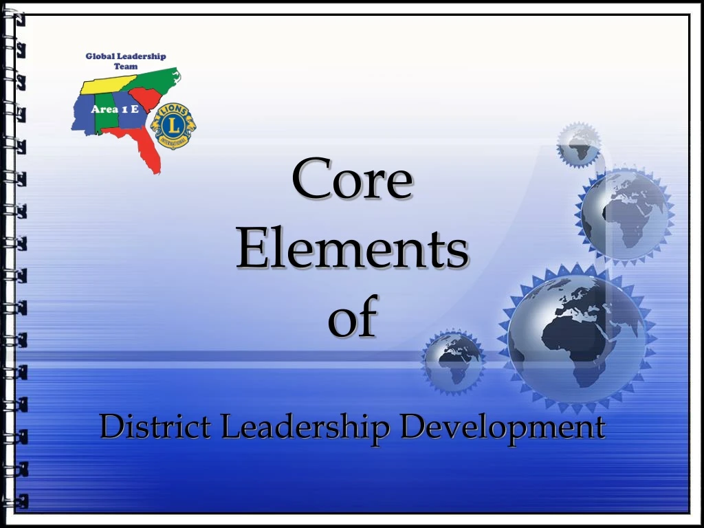 core elements of