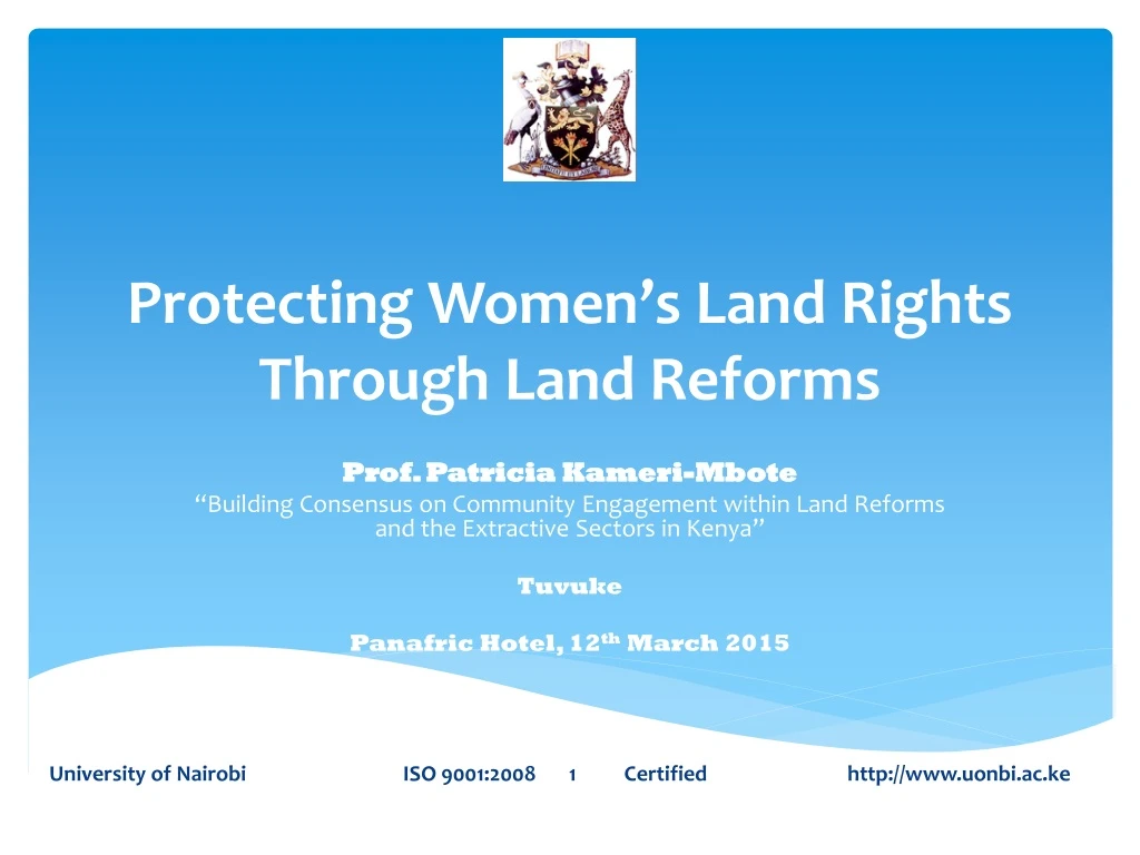 protecting women s land rights through land reforms