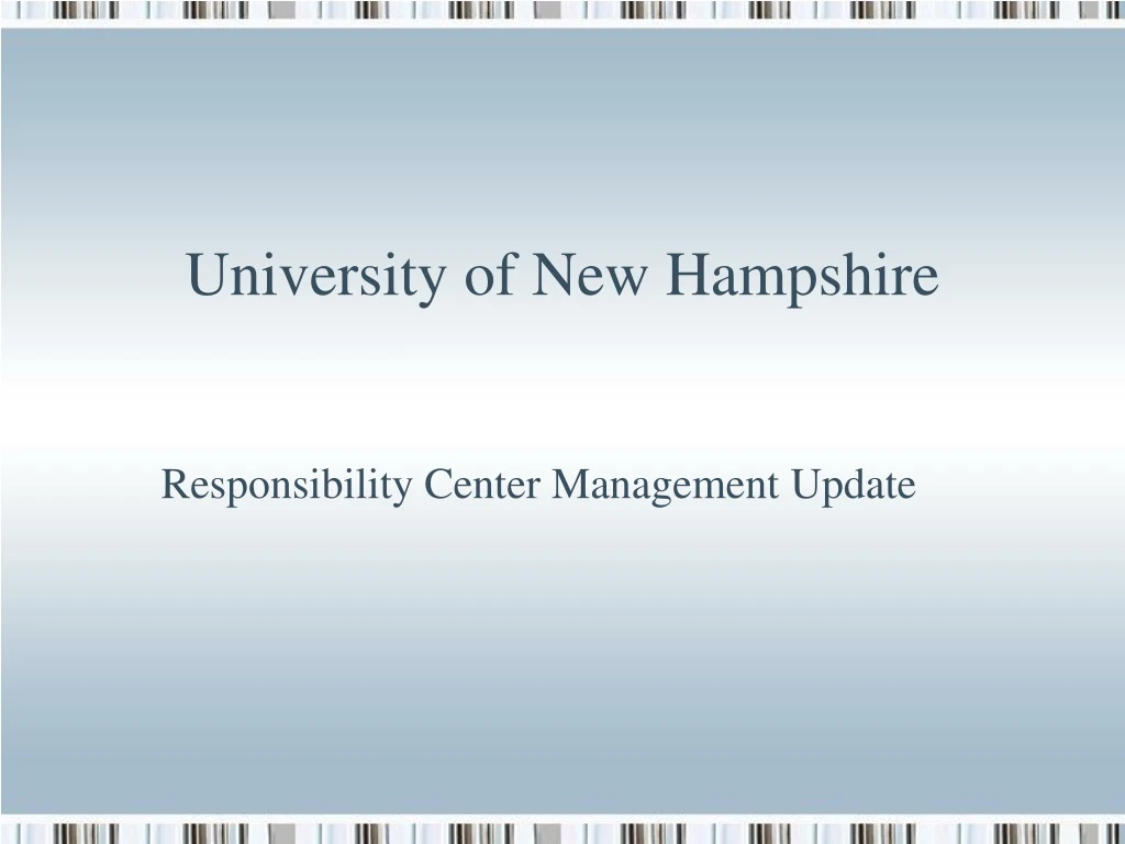 university of new hampshire