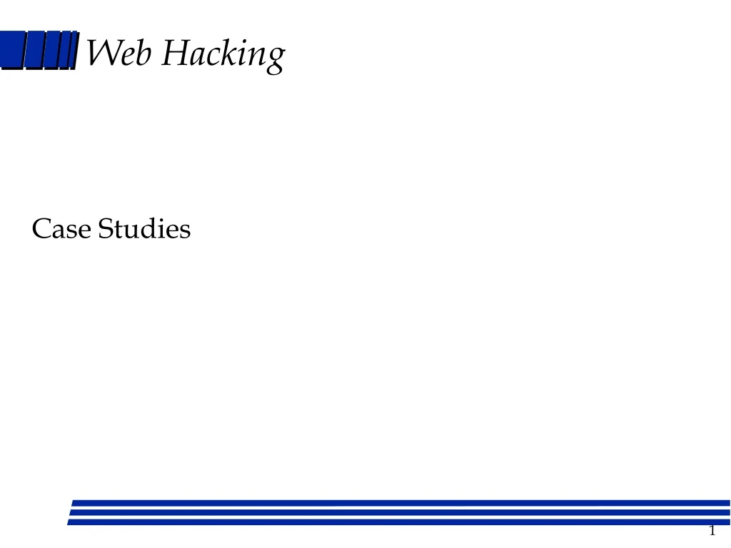 web hacking