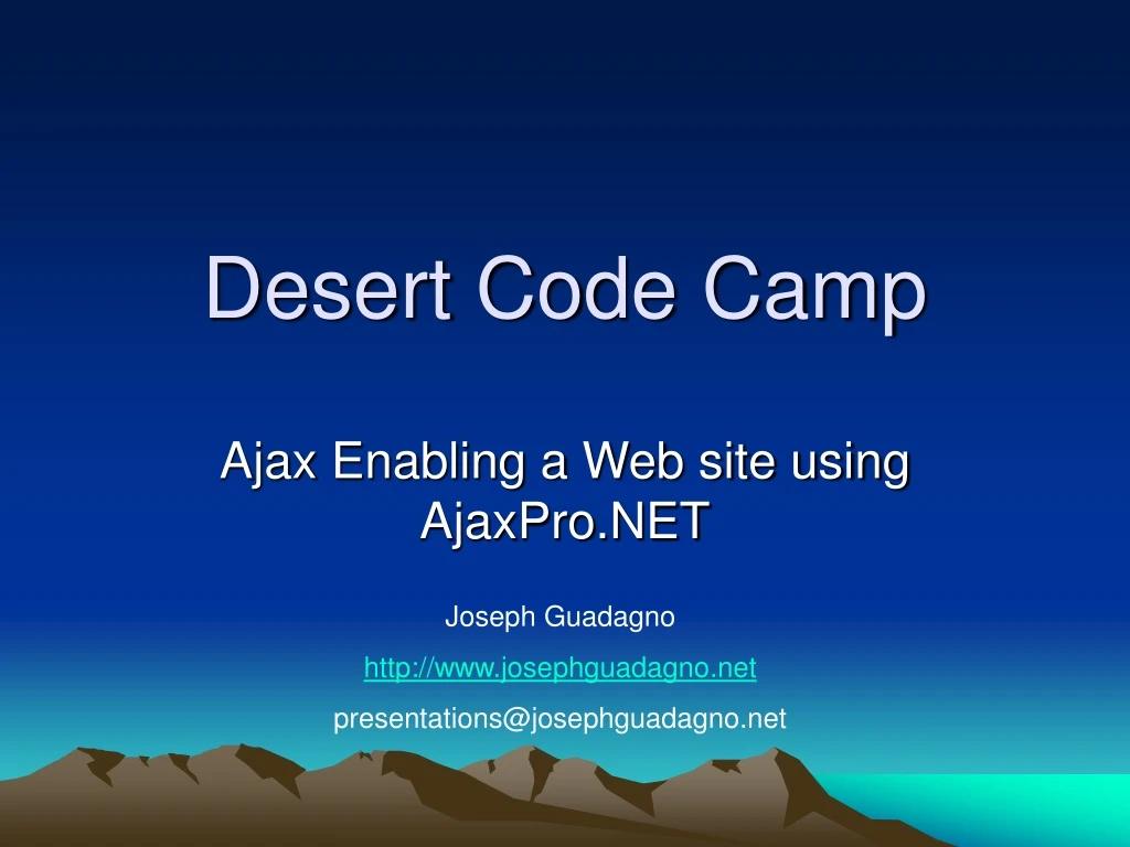 desert code camp