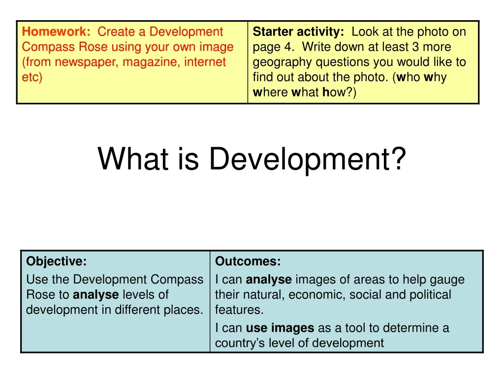 what is development