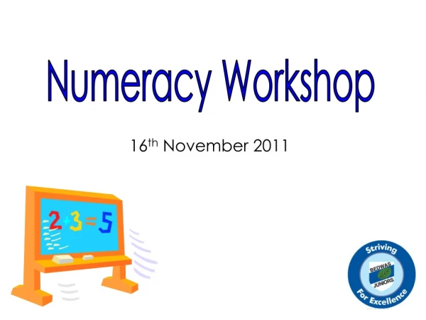 Numeracy Workshop