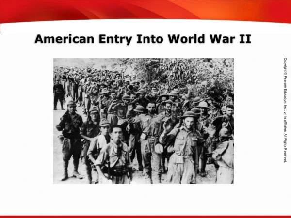 American Entry Into World War II