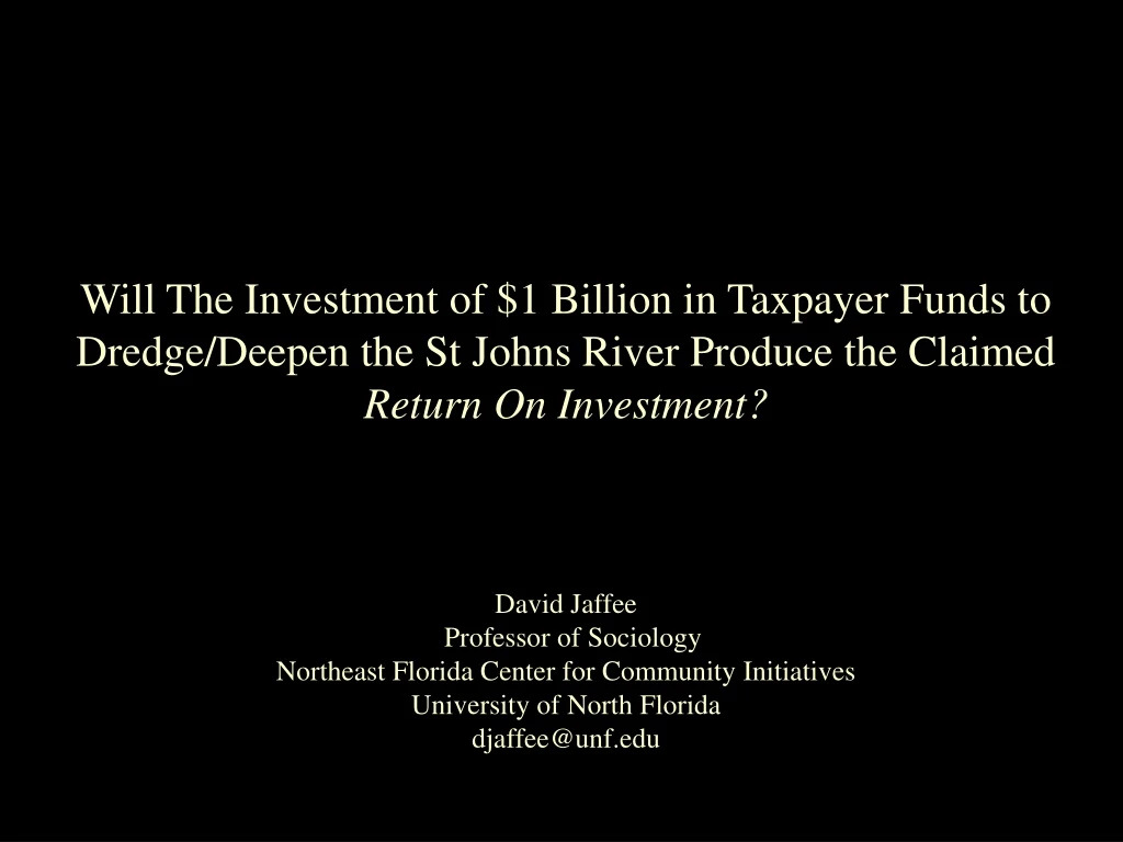 will the investment of 1 billion in taxpayer