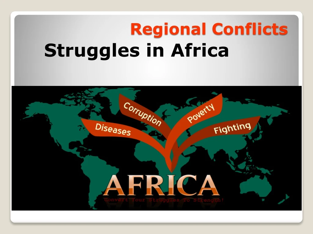 regional conflicts