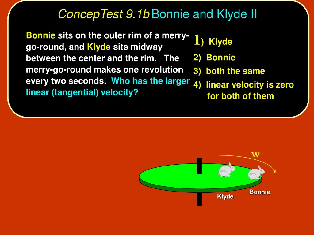 conceptest 9 1b bonnie and klyde ii