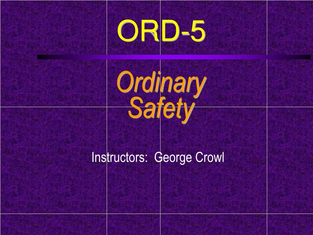 ord 5