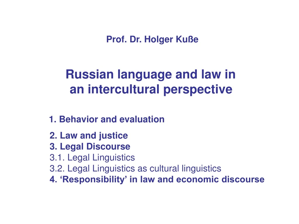 prof dr holger ku e russian language