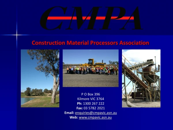 Construction Material Processors Association