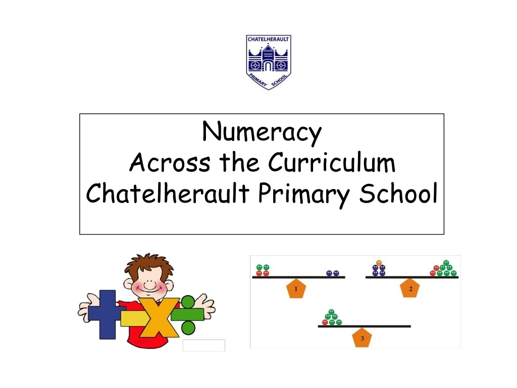 numeracy across the curriculum chatelherault