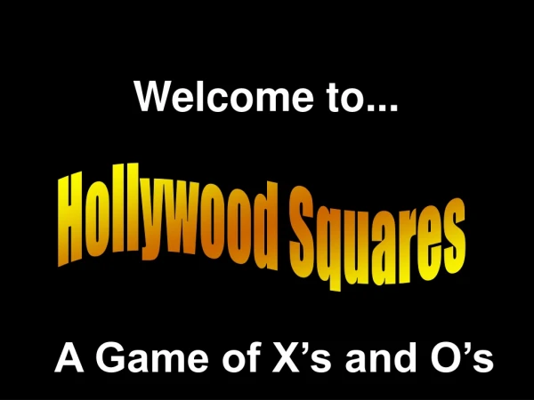 Hollywood Squares