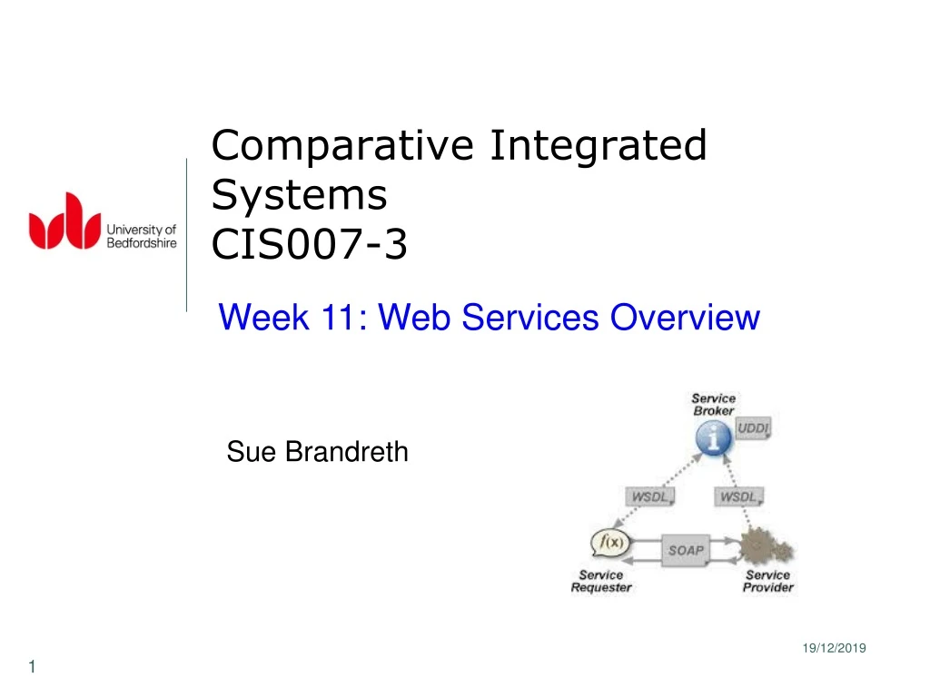 comparative integrated systems cis007 3