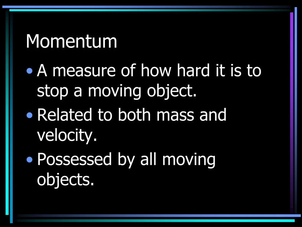 momentum