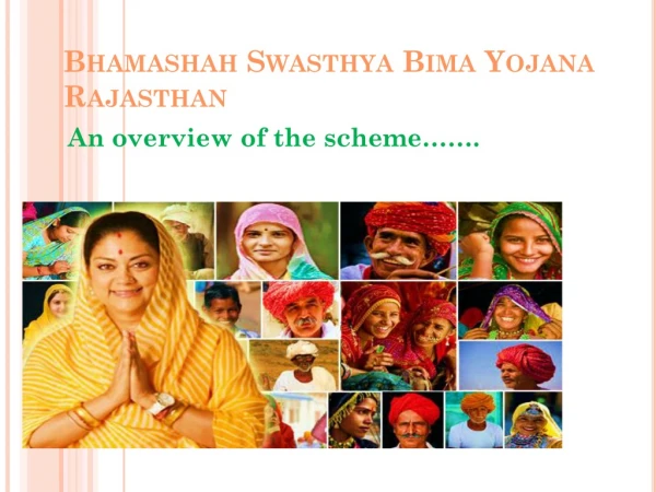 Bhamashah Swasthya Bima Yojana  Rajasthan
