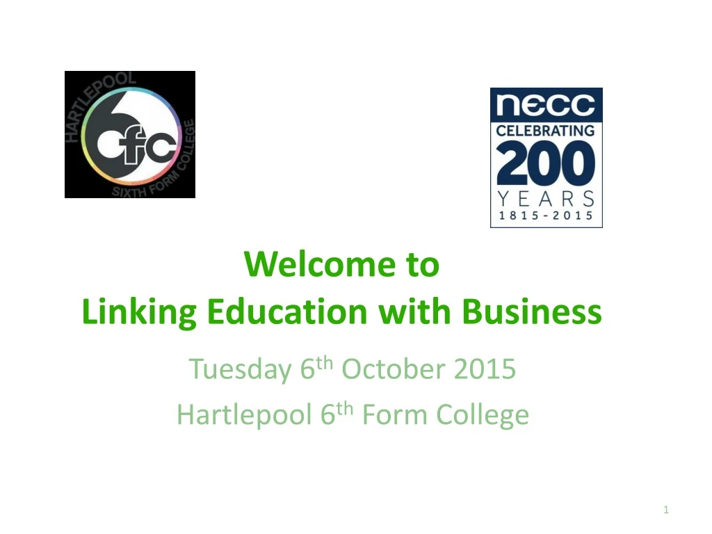 welcome to linking education with business
