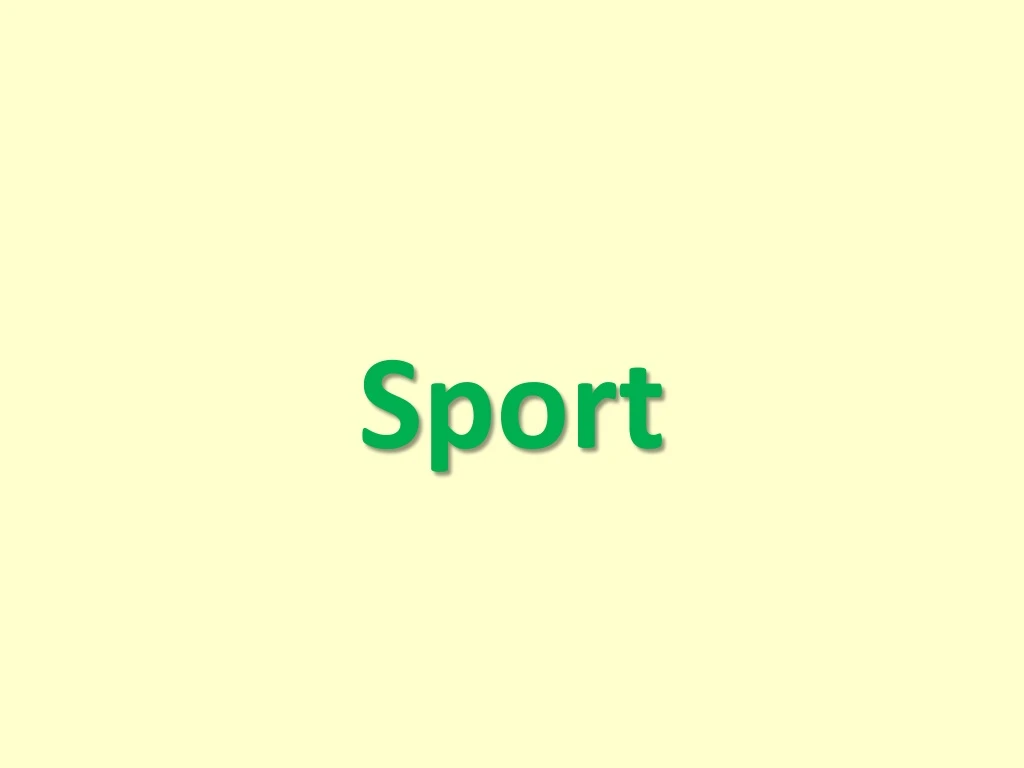 sport