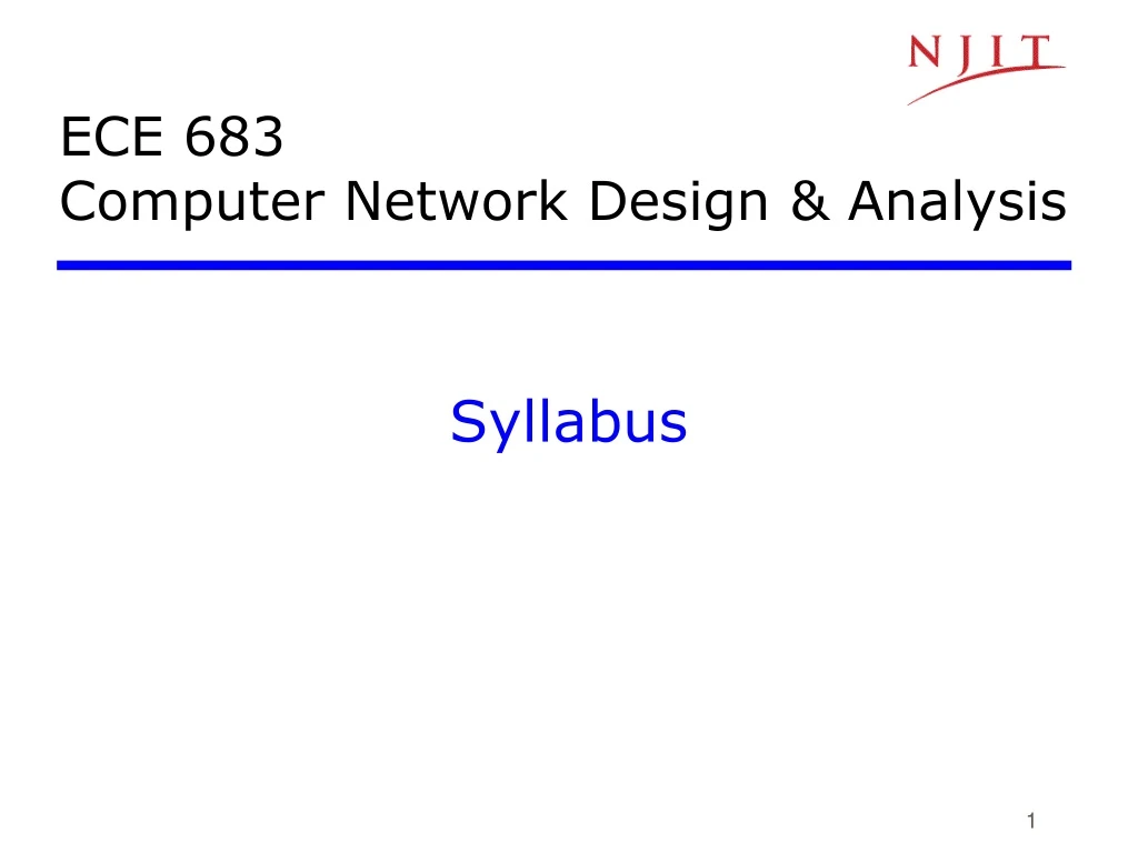 ece 683 computer network design analysis