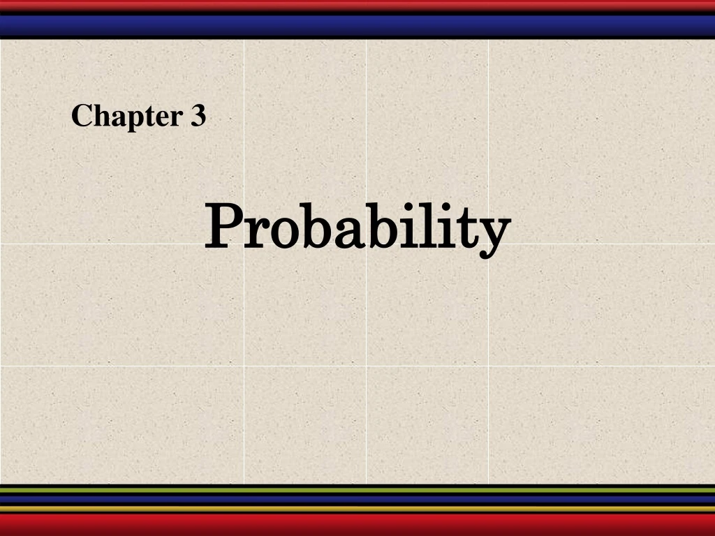 probability