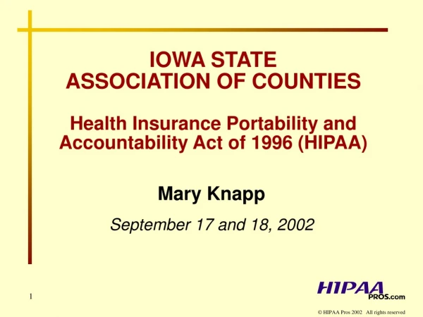 Mary Knapp September 17 and 18, 2002