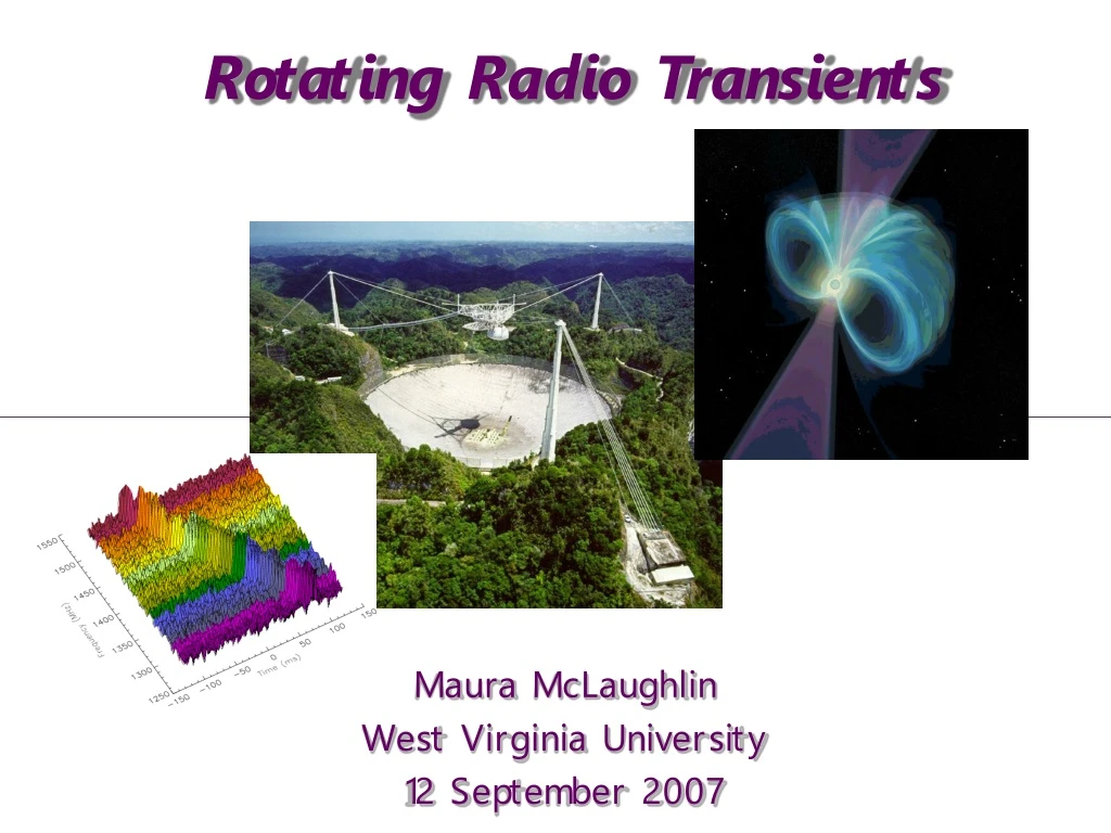 rotating radio transients