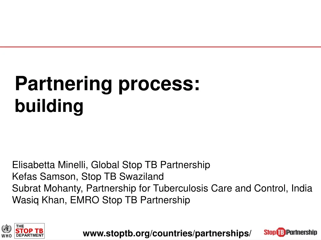 partnering process building