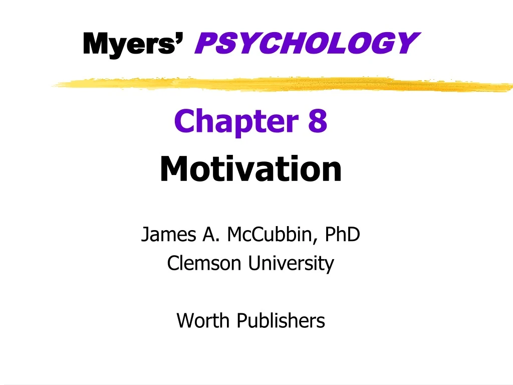 myers psychology