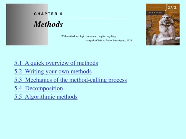 Chapter 5—Methods