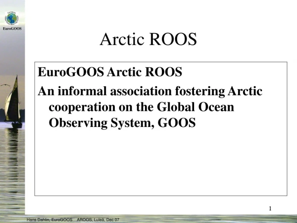 Arctic ROOS