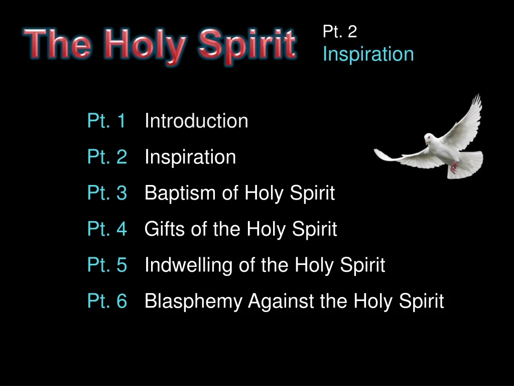 the holy spirit