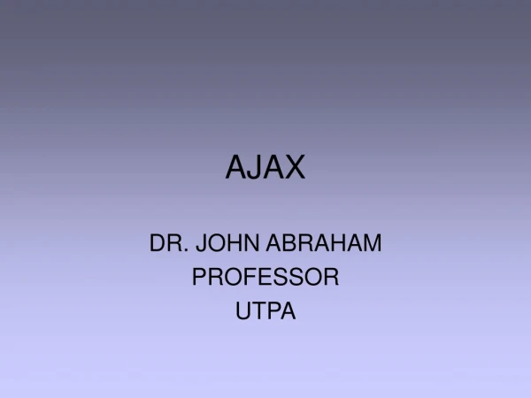 AJAX