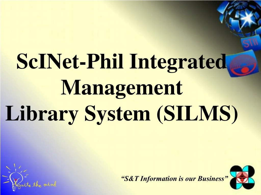 scinet phil integrated management library system