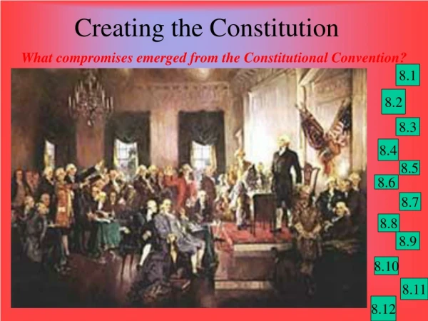 Creating the Constitution