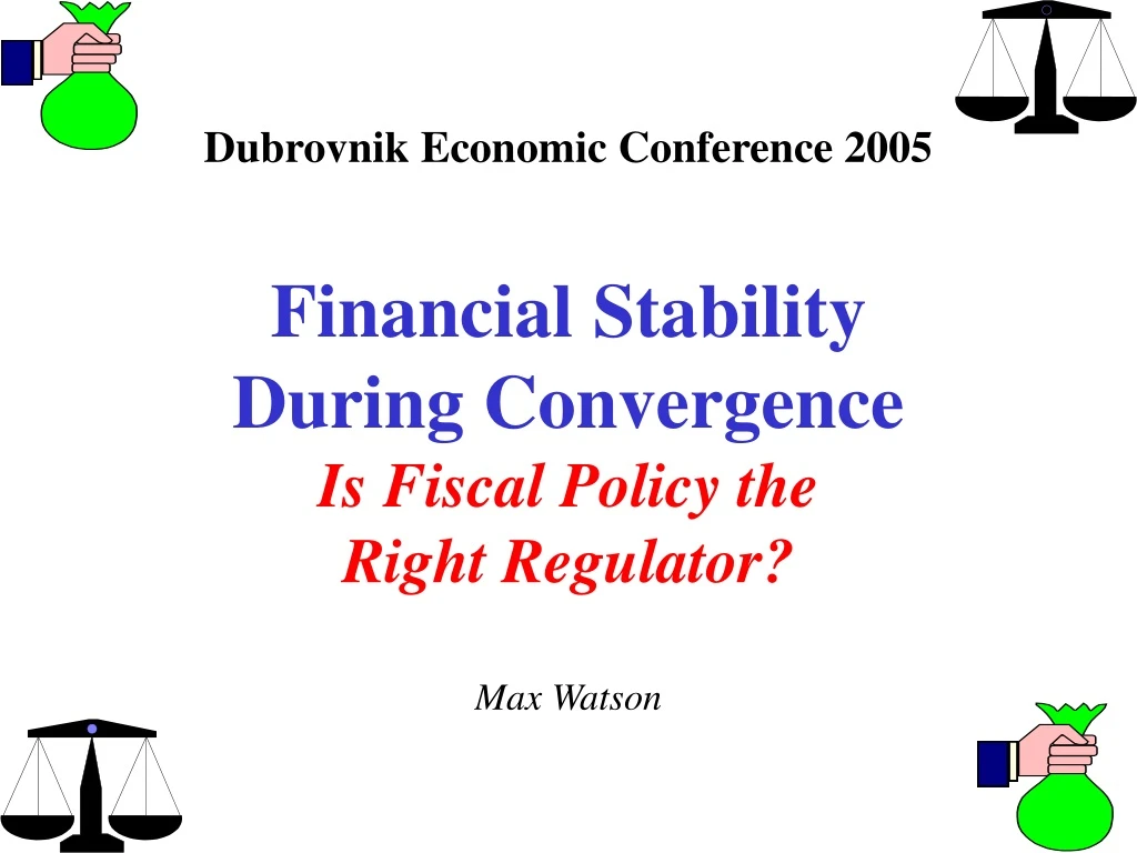 dubrovnik economic conference 2005 financial