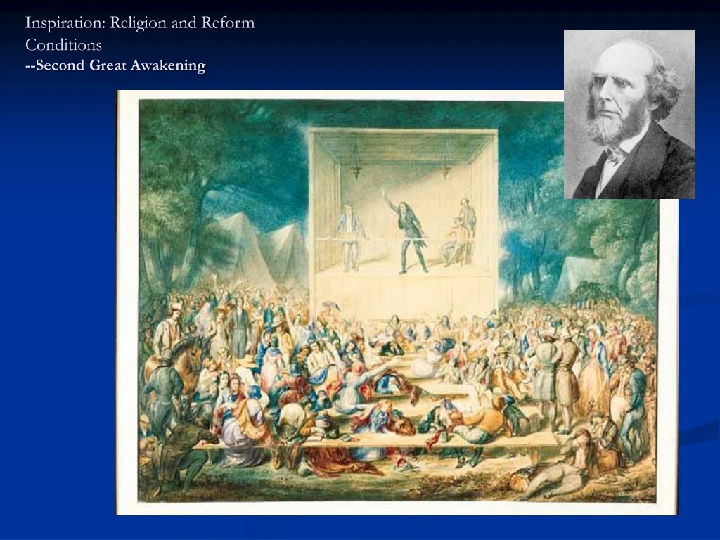inspiration religion and reform conditions second great awakening