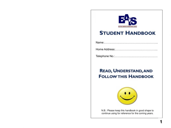 Student Handbook