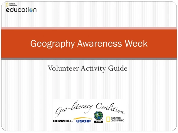 Geography Awareness Week