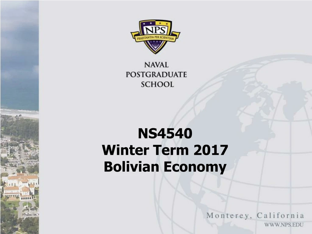 ns4540 winter term 2017 bolivian economy