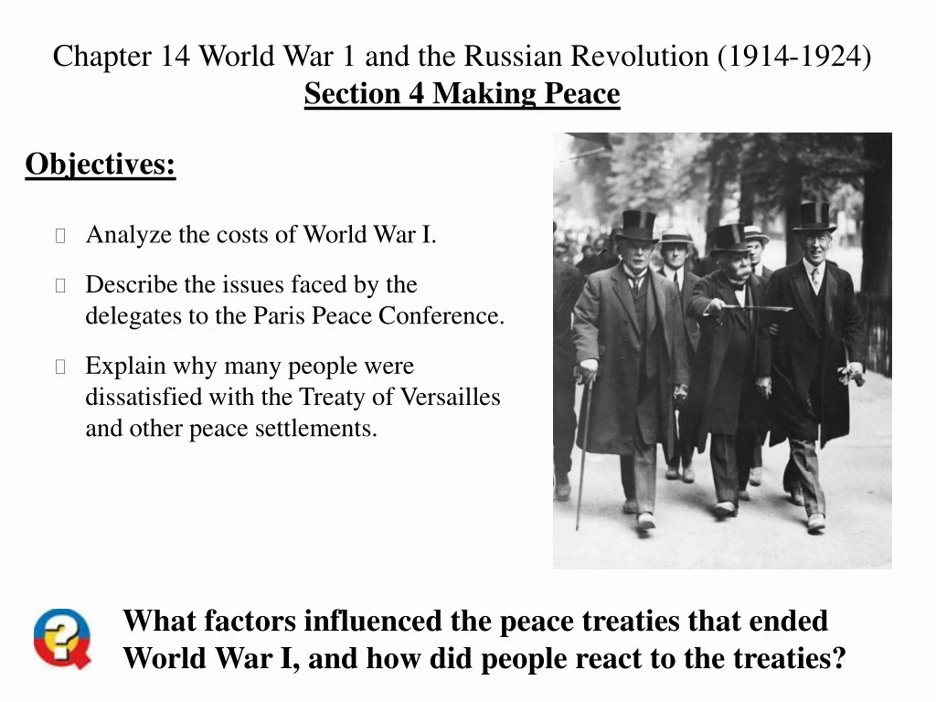 chapter 14 world war 1 and the russian revolution